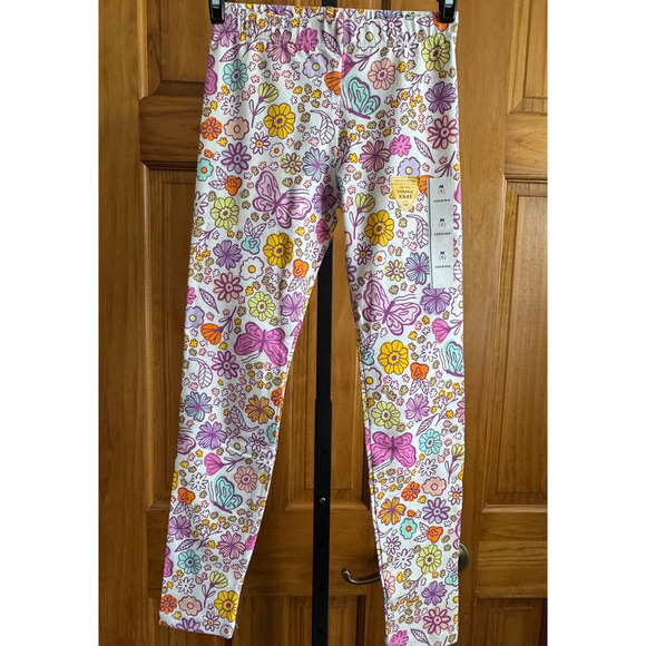 RESELLERS BUNDLE 12 - Cat & Jack Girls Leggings Butterfly & Floral Print SZ 8 - Picture 4 of 5